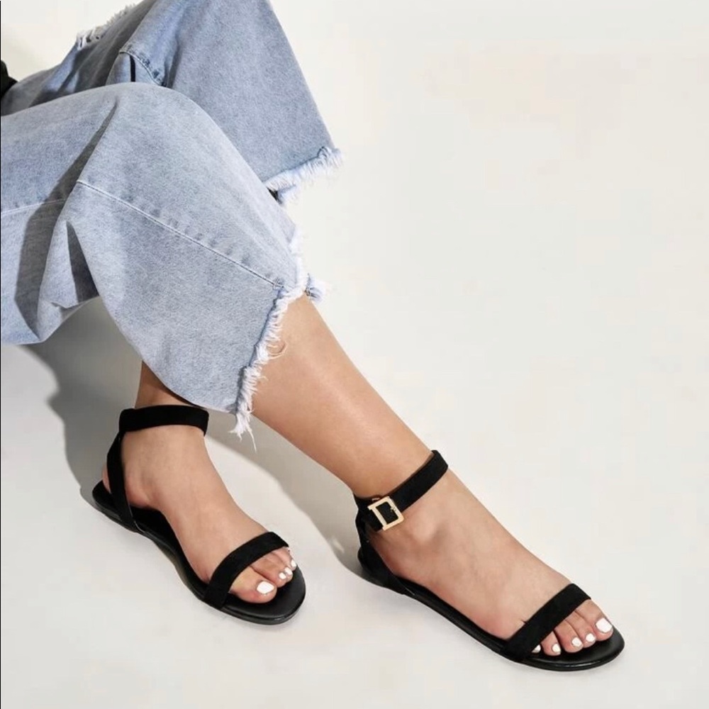 BRAND NEW - black sandals from SHEIN